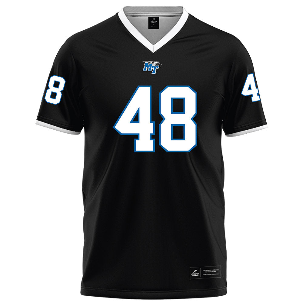 MTSU - NCAA Football : Darnell Malpress - Black Football Jersey-0