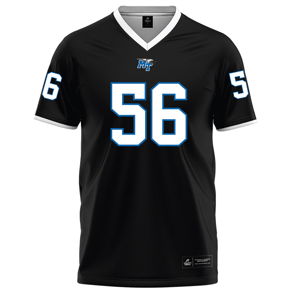 MTSU - NCAA Football : Ean Matusek - Black Football Jersey-0