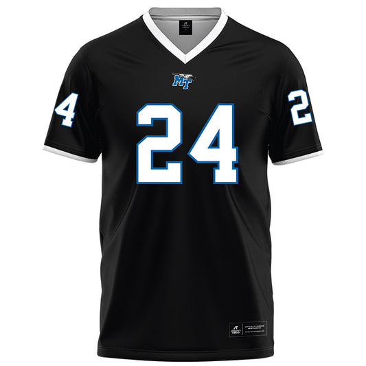 MTSU - NCAA Football : Camari Hall - Black Football Jersey-0