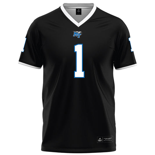 MTSU - NCAA Football : Markus Allen - Black Football Jersey-0