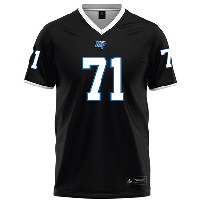 MTSU - NCAA Football : Quentin Butler - Black Football Jersey-0