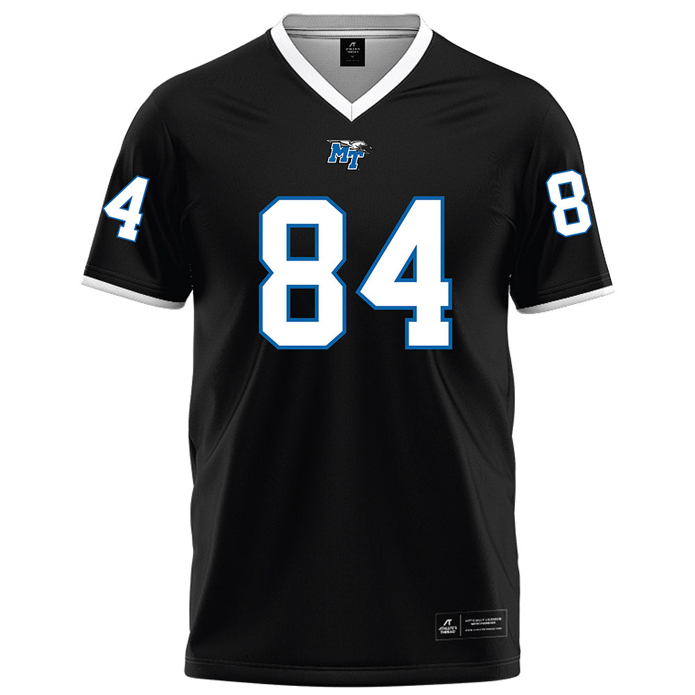 MTSU - NCAA Football : Jadin Hambrick - Black Football Jersey-0