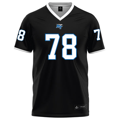 MTSU - NCAA Football : Kyle Larkin - Black Football Jersey-0