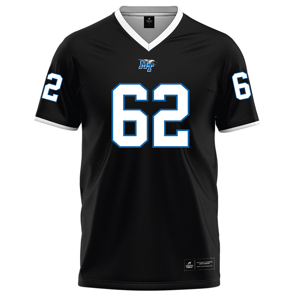 MTSU - NCAA Football : Tim Jacobs - Black Football Jersey-0