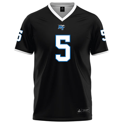 MTSU - NCAA Football : Dyson McCutcheon - Black Football Jersey-0