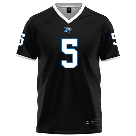 MTSU - NCAA Football : Dyson McCutcheon - Black Football Jersey-0
