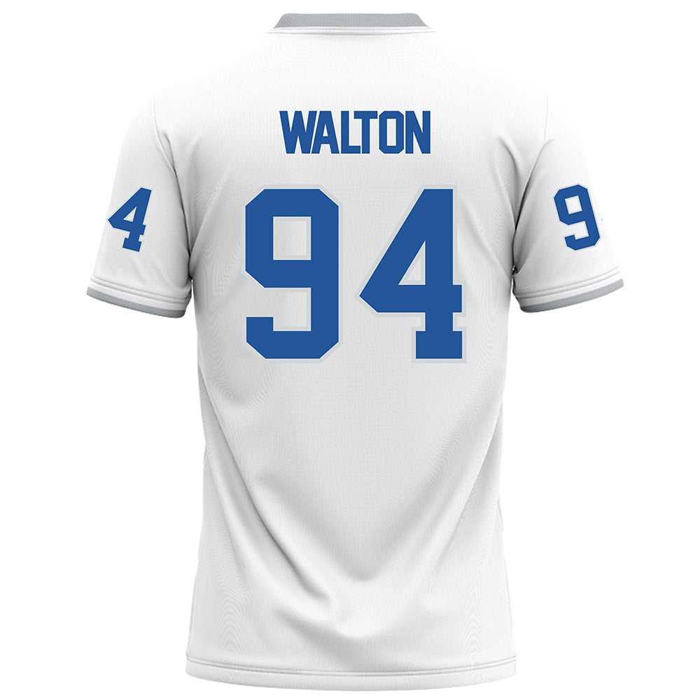 MTSU - NCAA Football : Jack Walton - White Football Jersey-1