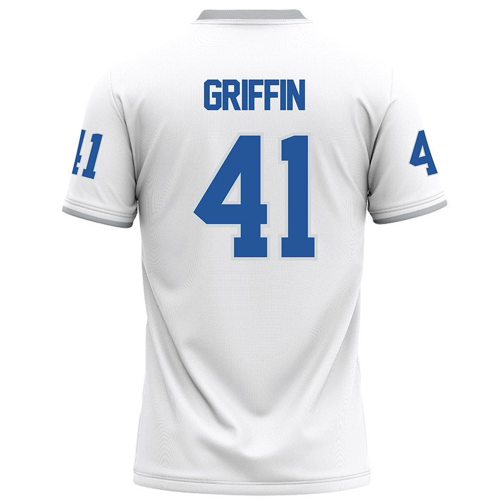 MTSU - NCAA Football : Trashun Griffin - White Football Jersey-1