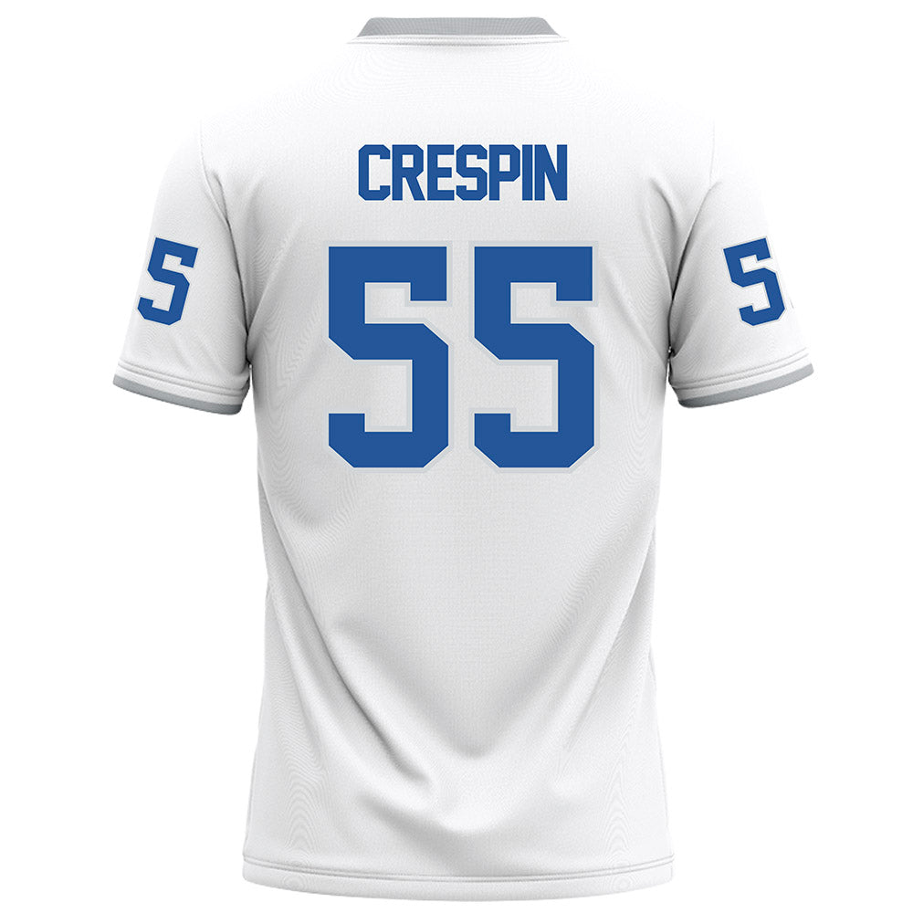 MTSU - NCAA Football : Adrian Crespin - White Football Jersey-1