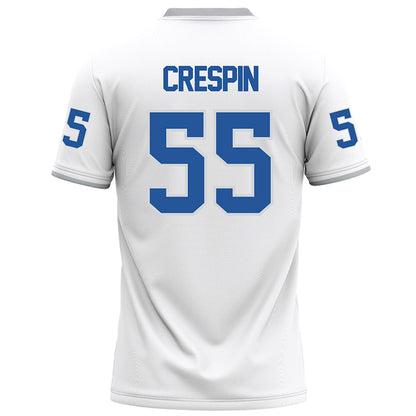 MTSU - NCAA Football : Adrian Crespin - White Football Jersey-1