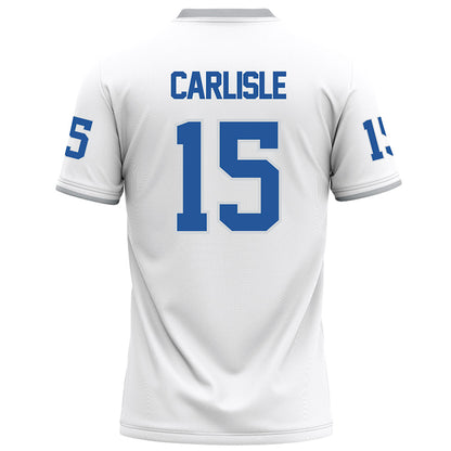 MTSU - NCAA Football : Devan Carlisle - White Football Jersey-1