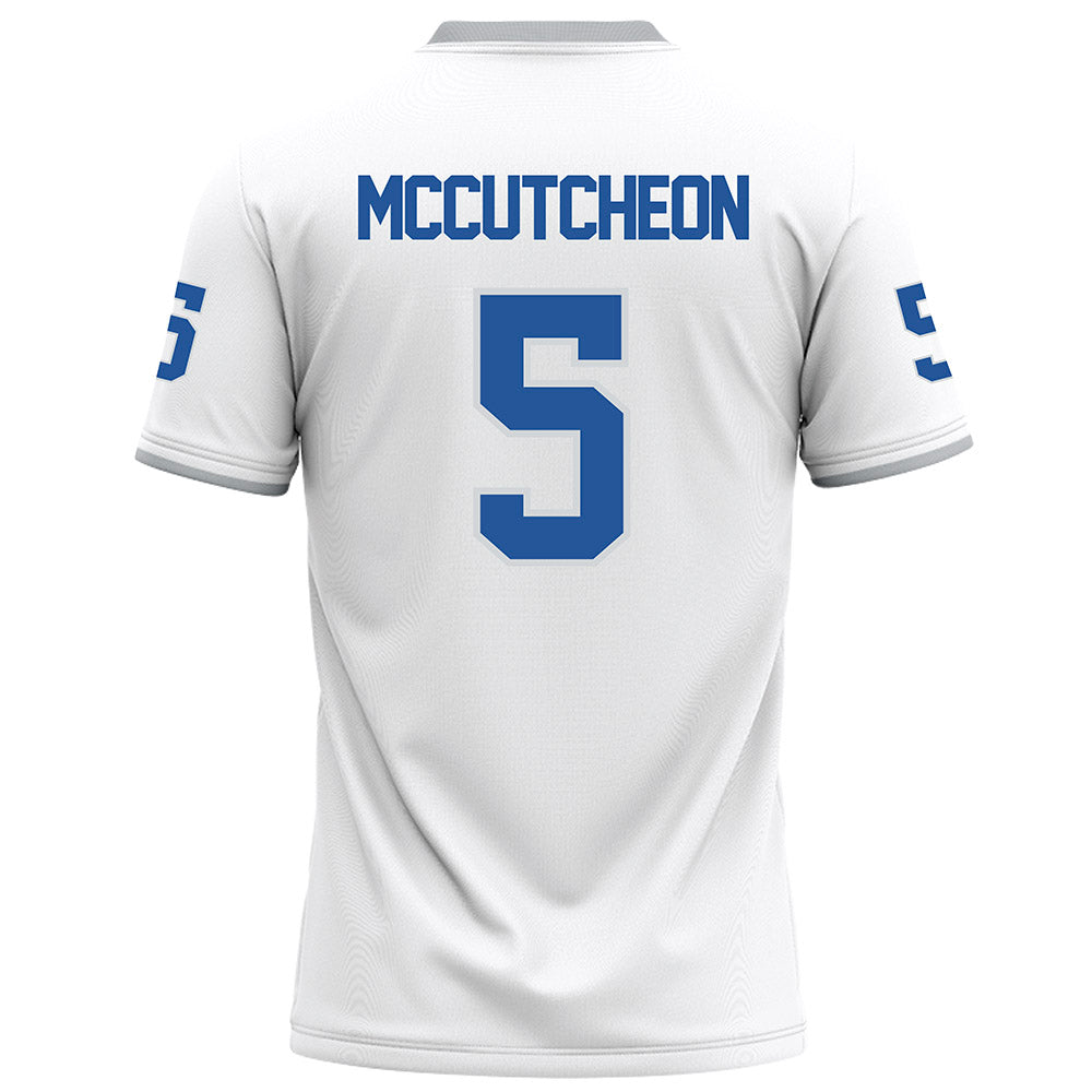 MTSU - NCAA Football : Dyson McCutcheon - White Football Jersey-1