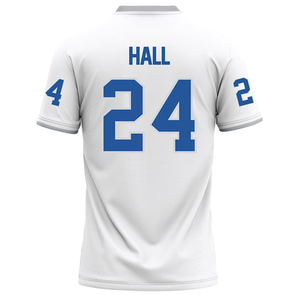 MTSU - NCAA Football : Camari Hall - White Football Jersey-1