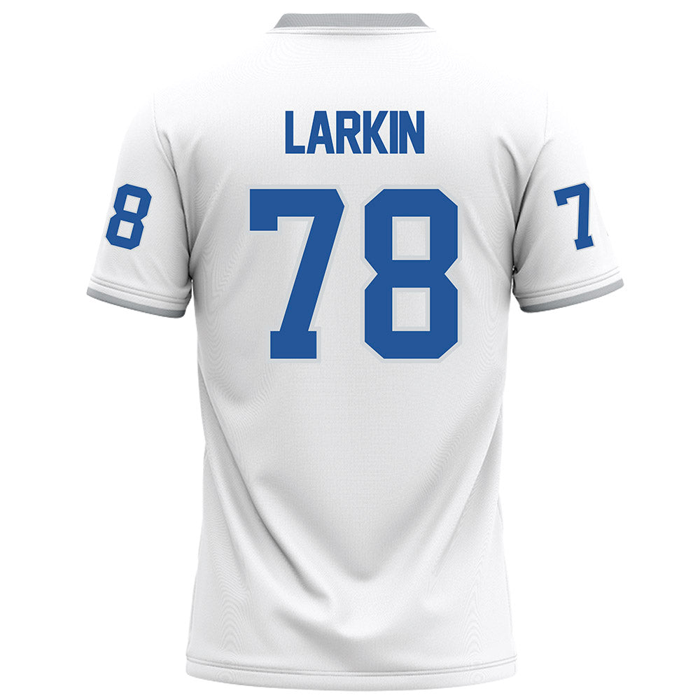 MTSU - NCAA Football : Kyle Larkin - White Football Jersey-1
