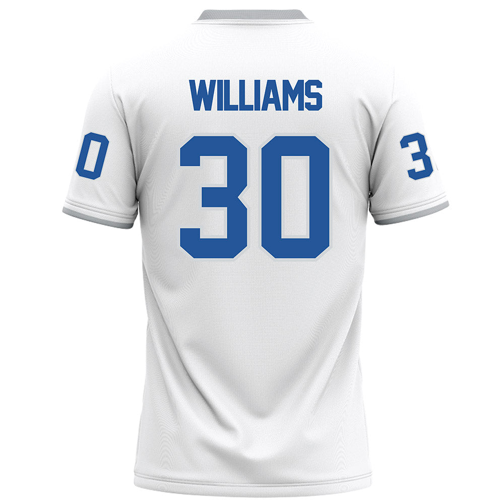 MTSU - NCAA Football : Bryce Williams - White Football Jersey-1