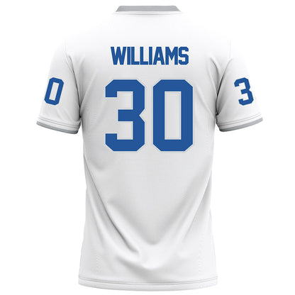 MTSU - NCAA Football : Bryce Williams - White Football Jersey-1