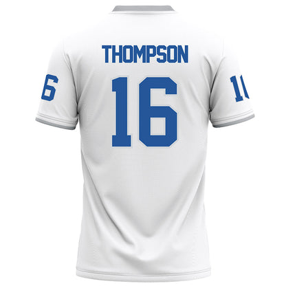 MTSU - NCAA Football : Jaiyden Thompson - White Football Jersey-1