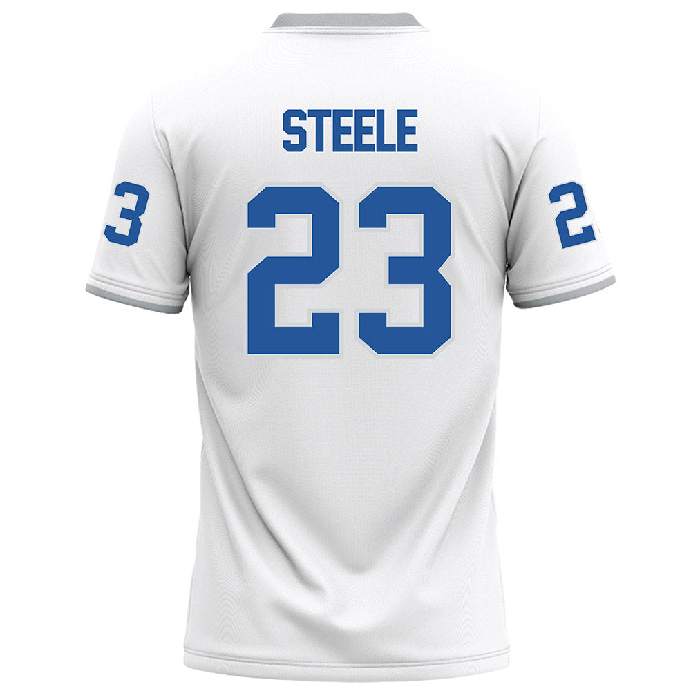 MTSU - NCAA Football : Malachi Steele - White Football Jersey-1
