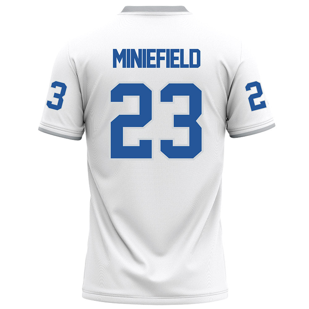 MTSU - NCAA Football : KJ Miniefield - White Football Jersey-1