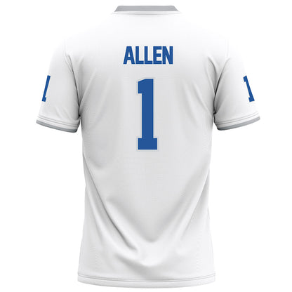 MTSU - NCAA Football : Markus Allen - White Football Jersey-1