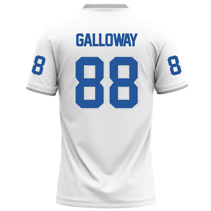 MTSU - NCAA Football : Tayvion Galloway - White Football Jersey-1