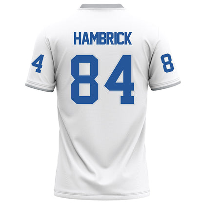 MTSU - NCAA Football : Jadin Hambrick - White Football Jersey-1