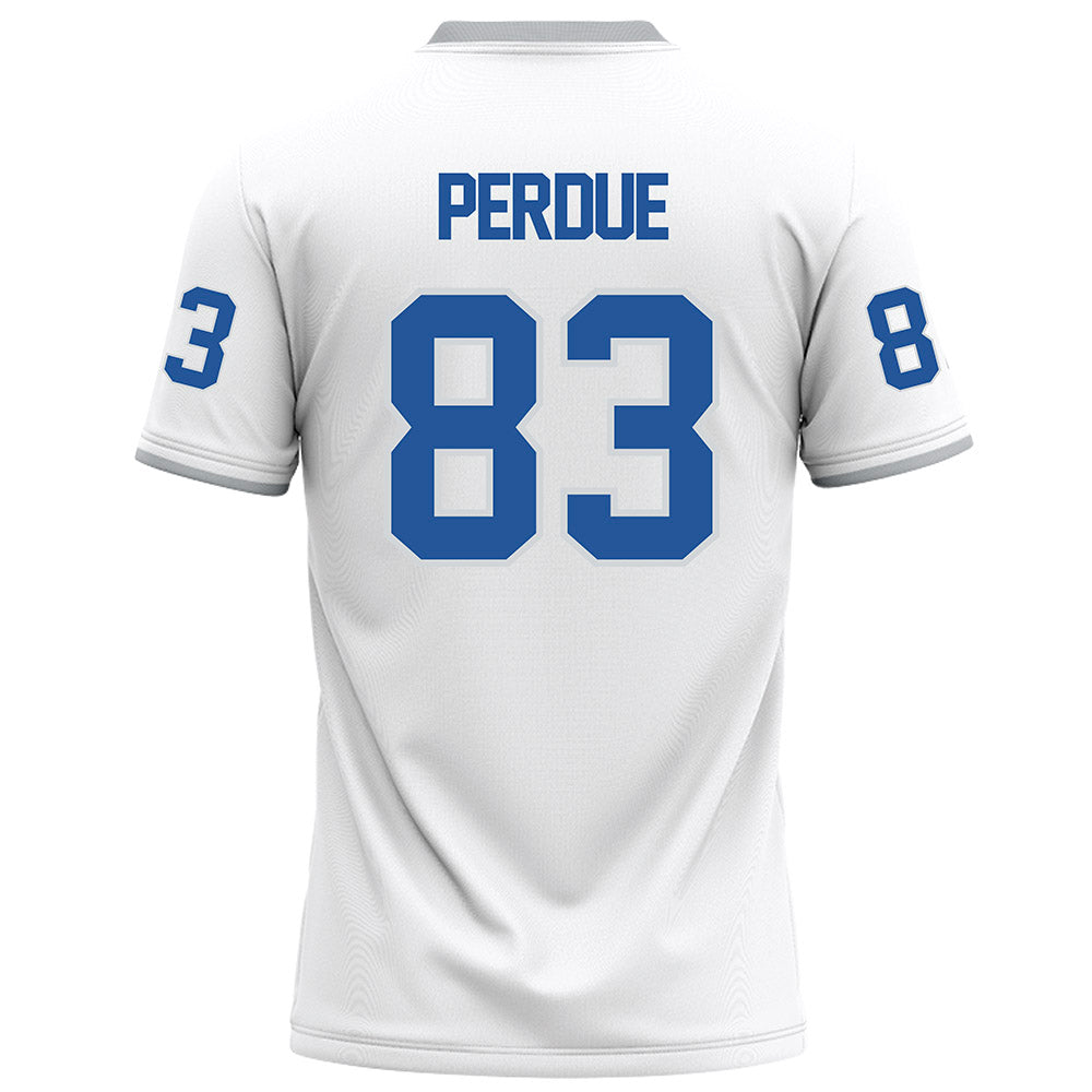 MTSU - NCAA Football : Koraun Perdue - White Football Jersey-1