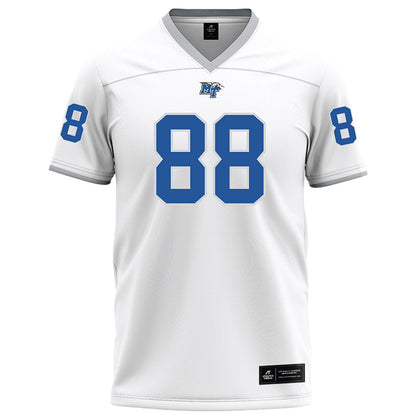 MTSU - NCAA Football : Tayvion Galloway - White Football Jersey-0