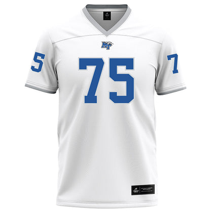 MTSU - NCAA Football : Reese Tripp - White Football Jersey-0