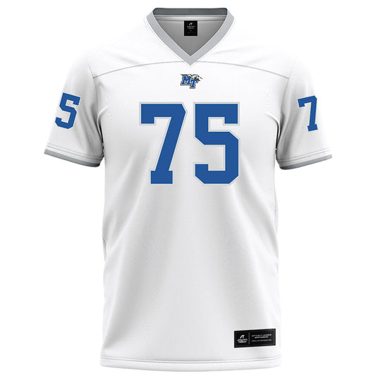 MTSU - NCAA Football : Reese Tripp - White Football Jersey-0