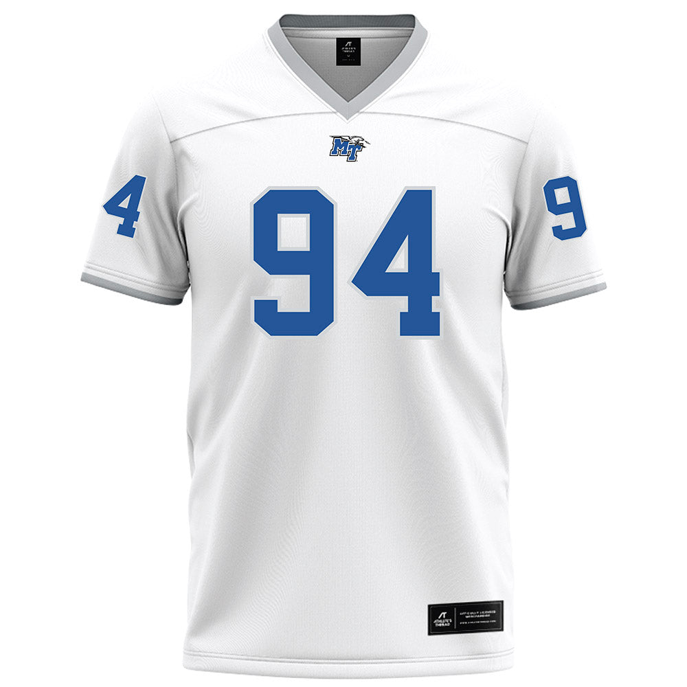 MTSU - NCAA Football : Jack Walton - White Football Jersey-0