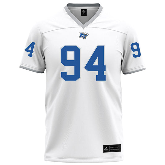 MTSU - NCAA Football : Jack Walton - White Football Jersey-0