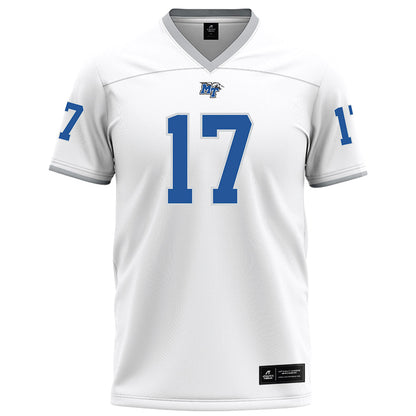 MTSU - NCAA Football : Jayson Lowe - White Football Jersey-0