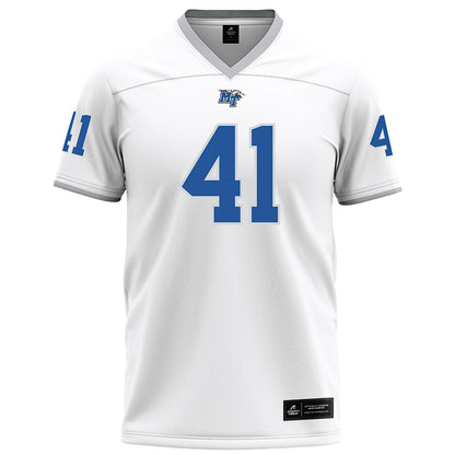 MTSU - NCAA Football : Trashun Griffin - White Football Jersey-0