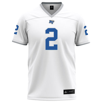 MTSU - NCAA Football : Jackson Lowe - White Football Jersey-0