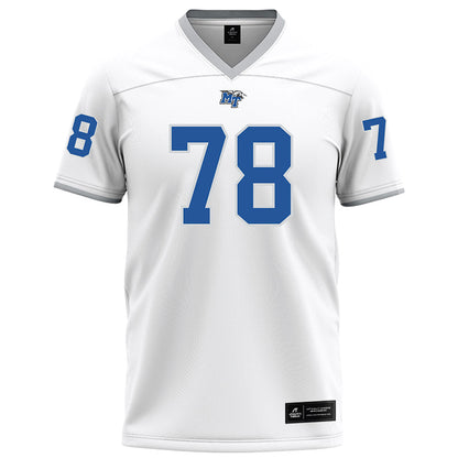 MTSU - NCAA Football : Kyle Larkin - White Football Jersey-0