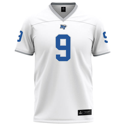 MTSU - NCAA Football : Terrence Brown - White Football Jersey-0