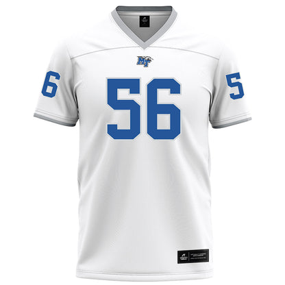MTSU - NCAA Football : Ean Matusek - White Football Jersey-0