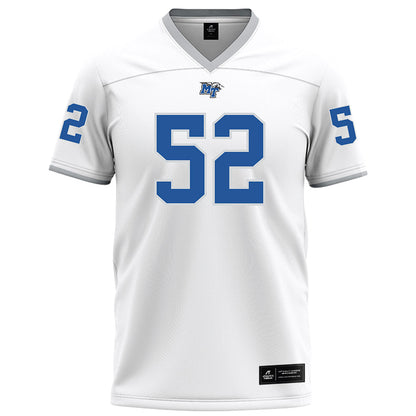 MTSU - NCAA Football : Micah Smith - White Football Jersey-0