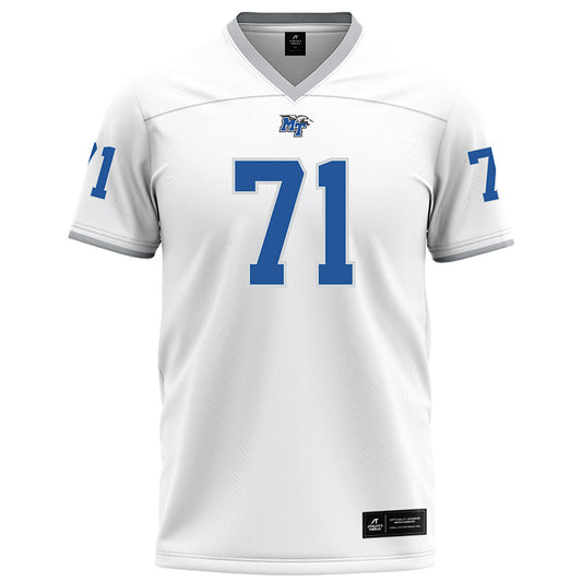MTSU - NCAA Football : Quentin Butler - White Football Jersey-0