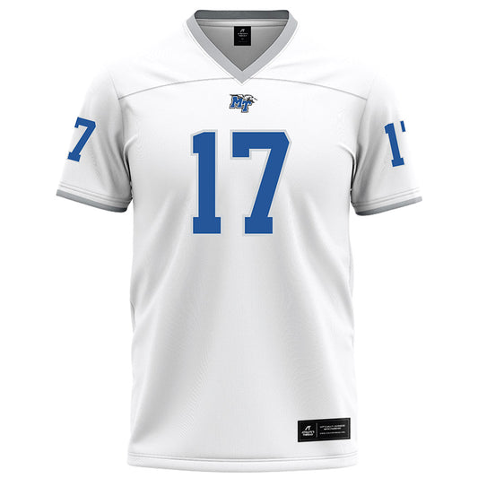 MTSU - NCAA Football : Jayson Lowe - White Football Jersey-0