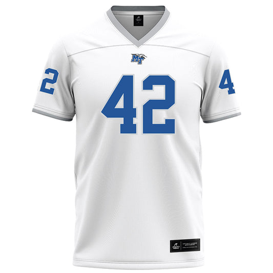 MTSU - NCAA Football : Lagarrius Sims - White Football Jersey-0