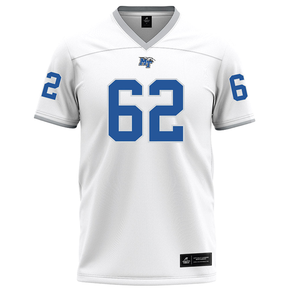 MTSU - NCAA Football : Tim Jacobs - White Football Jersey-0
