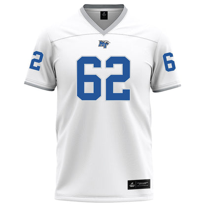 MTSU - NCAA Football : Tim Jacobs - White Football Jersey-0