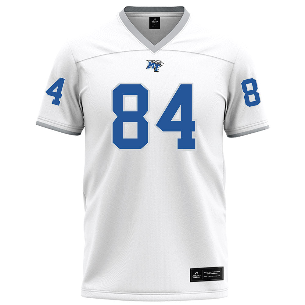 MTSU - NCAA Football : Jadin Hambrick - White Football Jersey-0