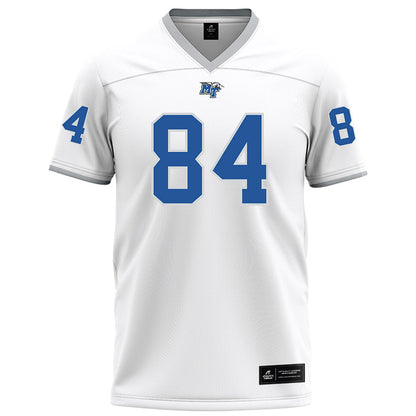MTSU - NCAA Football : Jadin Hambrick - White Football Jersey-0