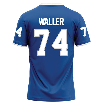 MTSU - NCAA Football : Jonathan Waller - Blue Football Jersey-1