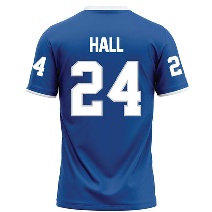 MTSU - NCAA Football : Camari Hall - Blue Football Jersey-1