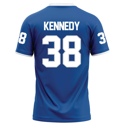 MTSU - NCAA Football : Locke Kennedy - Blue Football Jersey-1