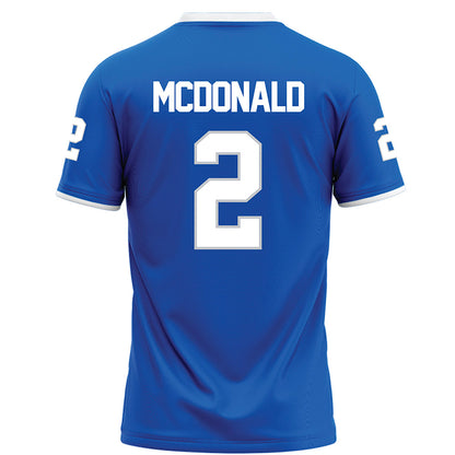 MTSU - NCAA Football : DeArre McDonald - Football Jersey